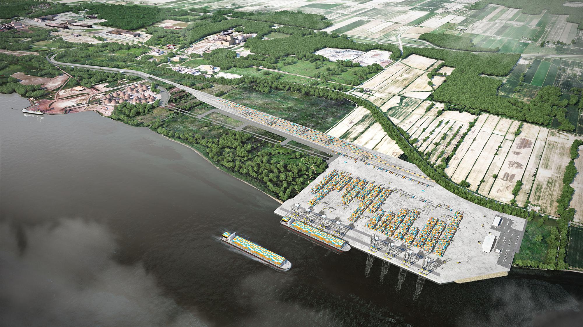 Montreal Port — Contrecœur